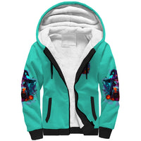 Hocus Pocus Time Witches Halloween Sherpa Hoodie - Wonder Print Shop