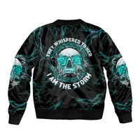 If You Are Shocked By What I Say Sleeve Zip Bomber Jacket - Wonder Print Shop