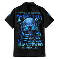 If You Are Shocked By What I Say Family Matching Off Shoulder Short Dress and Hawaiian Shirt - Wonder Print Shop