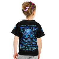 If You Are Shocked By What I Say Kid T Shirt - Wonder Print Shop