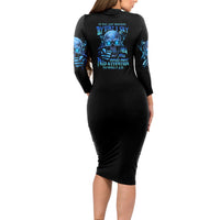 If You Are Shocked By What I Say Long Sleeve Bodycon Dress - Wonder Print Shop