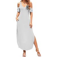 I Can't Go To Hell Reaper Skull Family Matching Summer Maxi Dress and Hawaiian Shirt - Wonder Print Shop