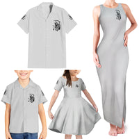 I Can't Go To Hell Reaper Skull Family Matching Tank Maxi Dress and Hawaiian Shirt - Wonder Print Shop