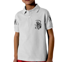 I Can't Go To Hell Reaper Skull Kid Polo Shirt - Wonder Print Shop