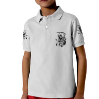 I Can't Go To Hell Reaper Skull Kid Polo Shirt - Wonder Print Shop
