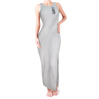 I Can't Go To Hell Reaper Skull Tank Maxi Dress - Wonder Print Shop