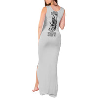 I Can't Go To Hell Reaper Skull Tank Maxi Dress - Wonder Print Shop