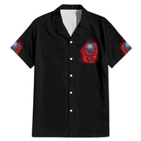 When I Was Born Fire Skull Family Matching Mermaid Dress and Hawaiian Shirt - Wonder Print Shop