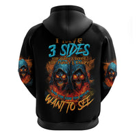I Have 3 Sides Skull Reaper Hoodie - Wonder Print Shop