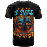 I Have 3 Sides Skull Reaper T Shirt - Wonder Print Shop