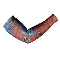 Bes Arm Sleeves Ancient Egyptian Hieroglyphs and Sacred Symbols Ancient Myth - Wonder Print Shop