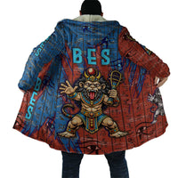 Bes Cloak Ancient Egyptian Hieroglyphs and Sacred Symbols Ancient Myth - Wonder Print Shop