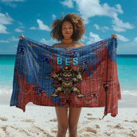 Bes Sarong Ancient Egyptian Hieroglyphs and Sacred Symbols Ancient Myth - Wonder Print Shop