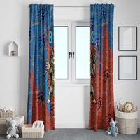 Bes Window Curtain Ancient Egyptian Hieroglyphs and Sacred Symbols Ancient Myth - Wonder Print Shop