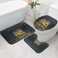 Geb Bathroom Set Ancient Egyptian Cracked Earth and Wheat Illustration Egyptian Earth God - Wonder Print Shop