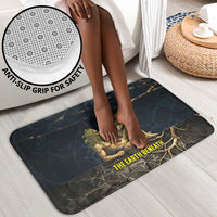 Geb Bathroom Set Ancient Egyptian Cracked Earth and Wheat Illustration Egyptian Earth God - Wonder Print Shop