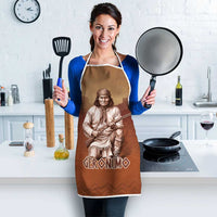 Geronimo Native American Apron Rifle and Desert Landscape Native American Warrior - Wonder Print Shop