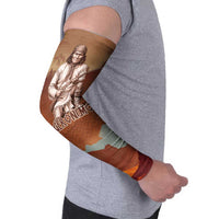 Geronimo Native American Arm Sleeves Rifle and Desert Landscape Native American Warrior - Wonder Print Shop
