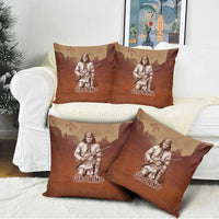 Geronimo Native American Pillow Cover Rifle and Desert Landscape Native American Warrior - Wonder Print Shop