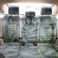 Chief Joseph Native American Back Car Seat Cover Tribal Heart Symbol Inspirational Quote Will Fight No More Forever - Wonder Print Shop