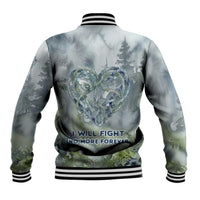 Chief Joseph Native American Baseball Jacket Tribal Heart Symbol Inspirational Quote Will Fight No More Forever - Wonder Print Shop
