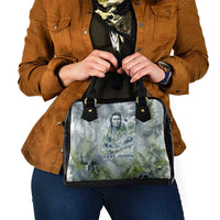 Chief Joseph Native American Shoulder Handbag Tribal Heart Symbol Inspirational Quote Will Fight No More Forever - Wonder Print Shop