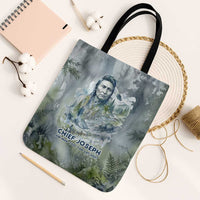 Chief Joseph Native American Tote Bag Tribal Heart Symbol Inspirational Quote Will Fight No More Forever - Wonder Print Shop