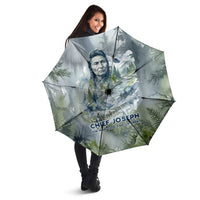 Chief Joseph Native American Umbrella Tribal Heart Symbol Inspirational Quote Will Fight No More Forever - Wonder Print Shop