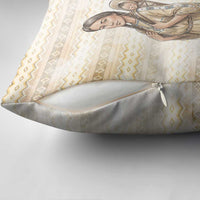 Sacagawea Native American Pillow Cover River Journey Scene Inspirational Quote Lead with Your Heart - Wonder Print Shop