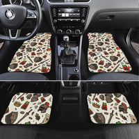 Funny Cartoon Knight Frog Car Mats Medieval Mood Meme