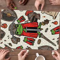 Funny Cartoon Knight Frog Puzzle Medieval Mood Meme