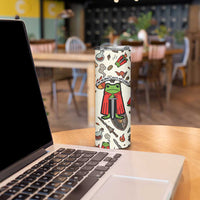 Funny Cartoon Knight Frog Skinny Tumbler Medieval Mood Meme