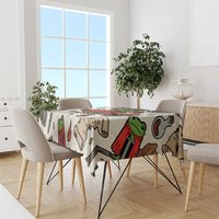 Funny Cartoon Knight Frog Tablecloth Medieval Mood Meme