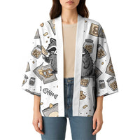 I Require Snacks Raccoon Kimono Cute Bandit Raccoon Chaos with a Knife