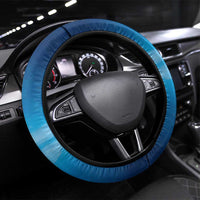 Ukraine Pride Steering Wheel Cover Map, Flag & Tryzub with Sunflower Field Patriotic