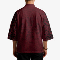 Demonic Skull Sigil Vikings Kimono Dark Gothic Rune Grunge Illustration