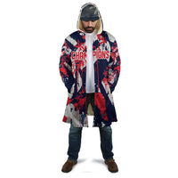 USA Ice Hockey Champions Eagle Cloak Patriotic Paint Splash Graffiti Art