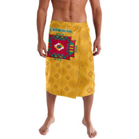 Turkmenistan Traditional Carpet Motif Lavalava with Ethnic Pattern Design