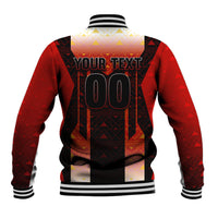 Personalized Egypt Soccer Sobek Crocodile Mascot Baseball Jacket Pharaoh Mascot Egyptian Hieroglyphic