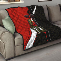 Personalized Egypt Soccer Sobek Crocodile Mascot Quilt Ancient Egyptian Hieroglyphic Stripe