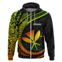 Hawaii Kanaka Maoli Hoodie Polynesian Tornado Infusion Gradient - Wonder Print Shop