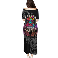 Nordic Warrior Viking Puletasi with Raven Motif Neon - Wonder Print Shop