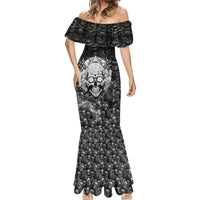 Skull Mermaid Dress Your Demons Hide Under Your Bed Mine Hide Inside My Head - Wonder Print Shop
