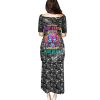 Skull Puletasi Your Demons Hide Under Your Bed Mine Hide Inside My Head - Wonder Print Shop