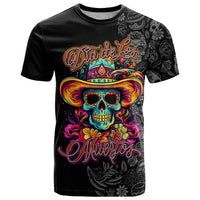 Day Of The Dead Sugar Skull T Shirt Dia De Los Murtos - Wonder Print Shop