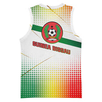Guinea Bissau Basketball Jersey with White Green Red Gradient Design - Wonder Print Shop