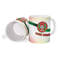 Guinea Bissau Ceramic Mug with White Green Red Gradient Design - Wonder Print Shop