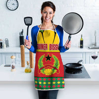 Guinea Bissau Apron with Red Yellow Green Geometric Design - Wonder Print Shop