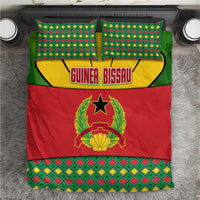 Guinea Bissau Bedding Set with Red Yellow Green Geometric Design - Wonder Print Shop