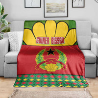 Guinea Bissau Blanket with Red Yellow Green Geometric Design - Wonder Print Shop